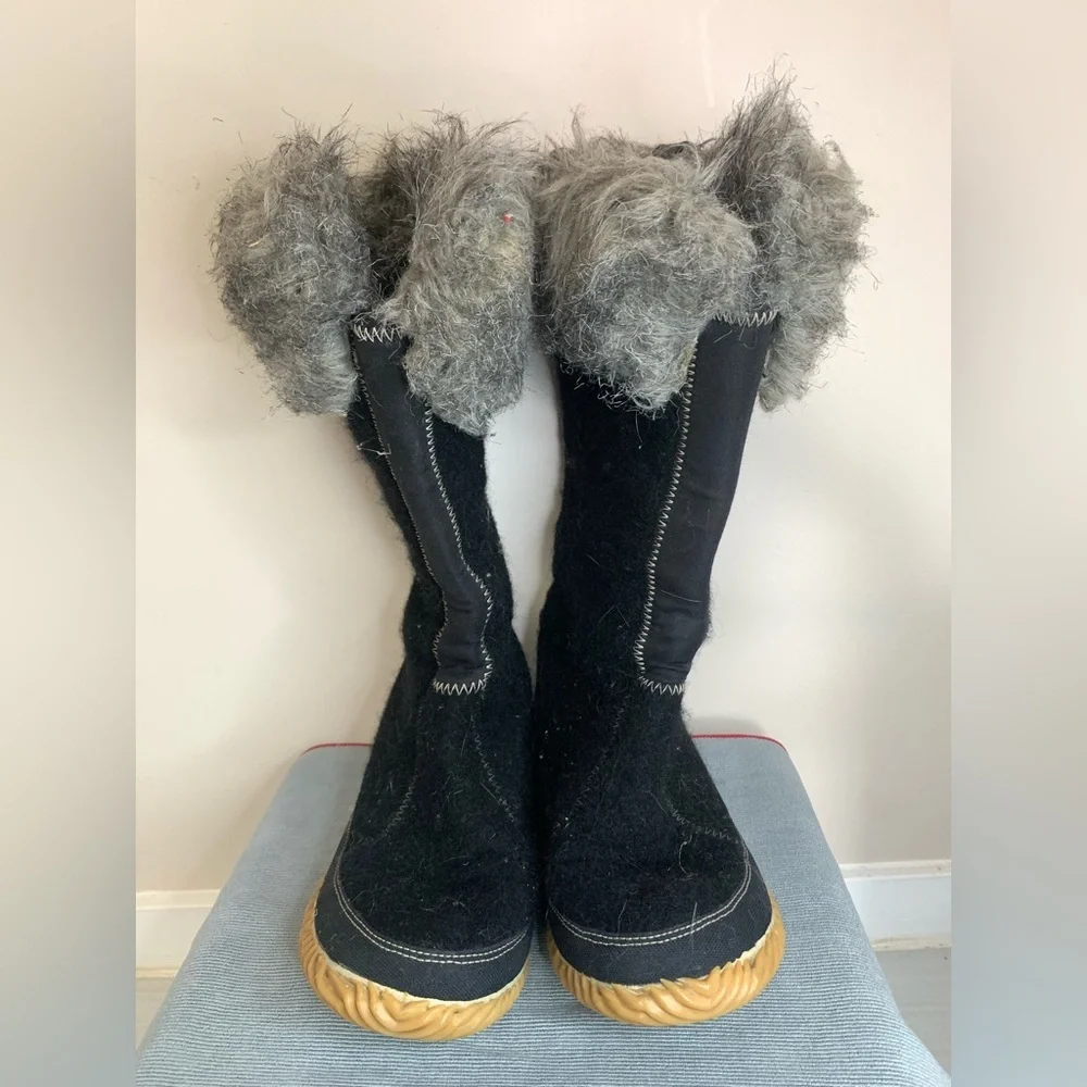 Sorel Cozy Cate Winter Boot Black 9 - Picture 11 of 12